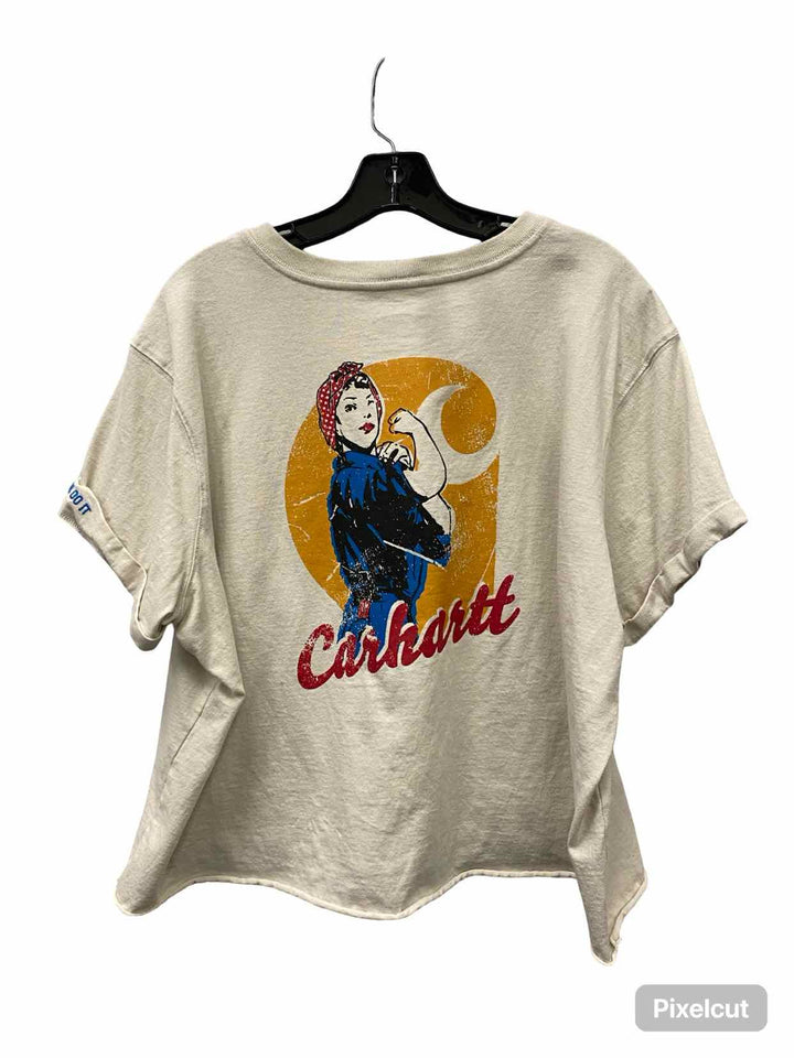 Carhartt Size XL White T-shirt