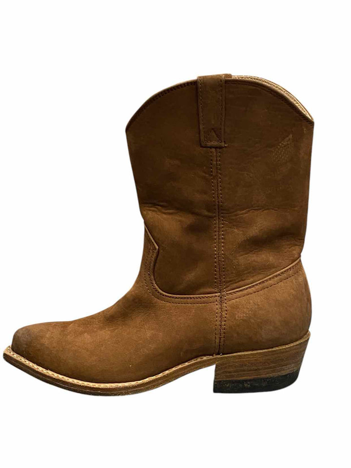 Unknown Brand Shoe Size 36 Brown Western Boots(Ankle)