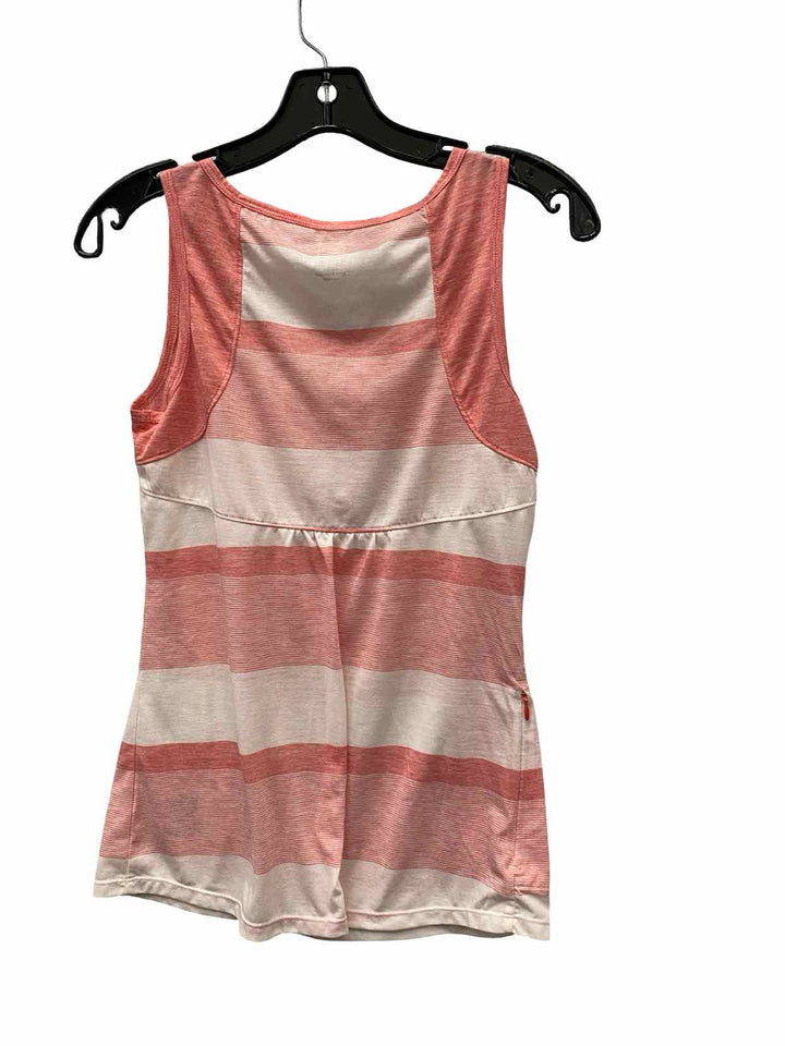 REI Size XS Pink White Athletic Tank Top