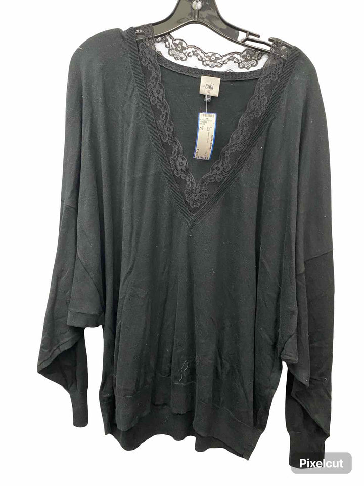 Cabi Size XL Black Long Sleeve Shirts