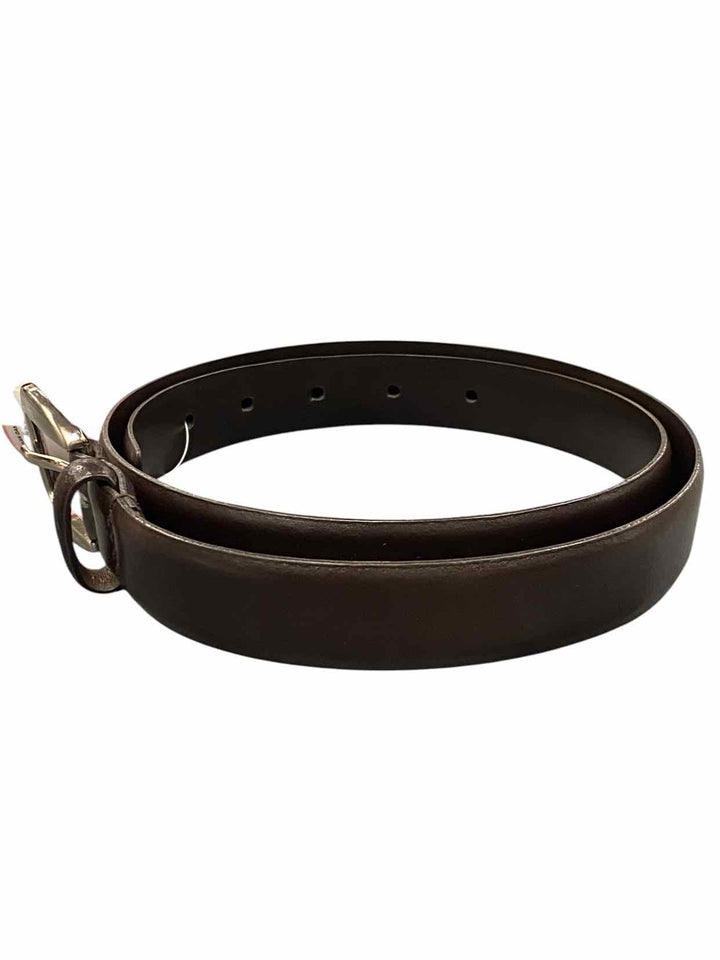 L Unknown Brand Dark brown Belt