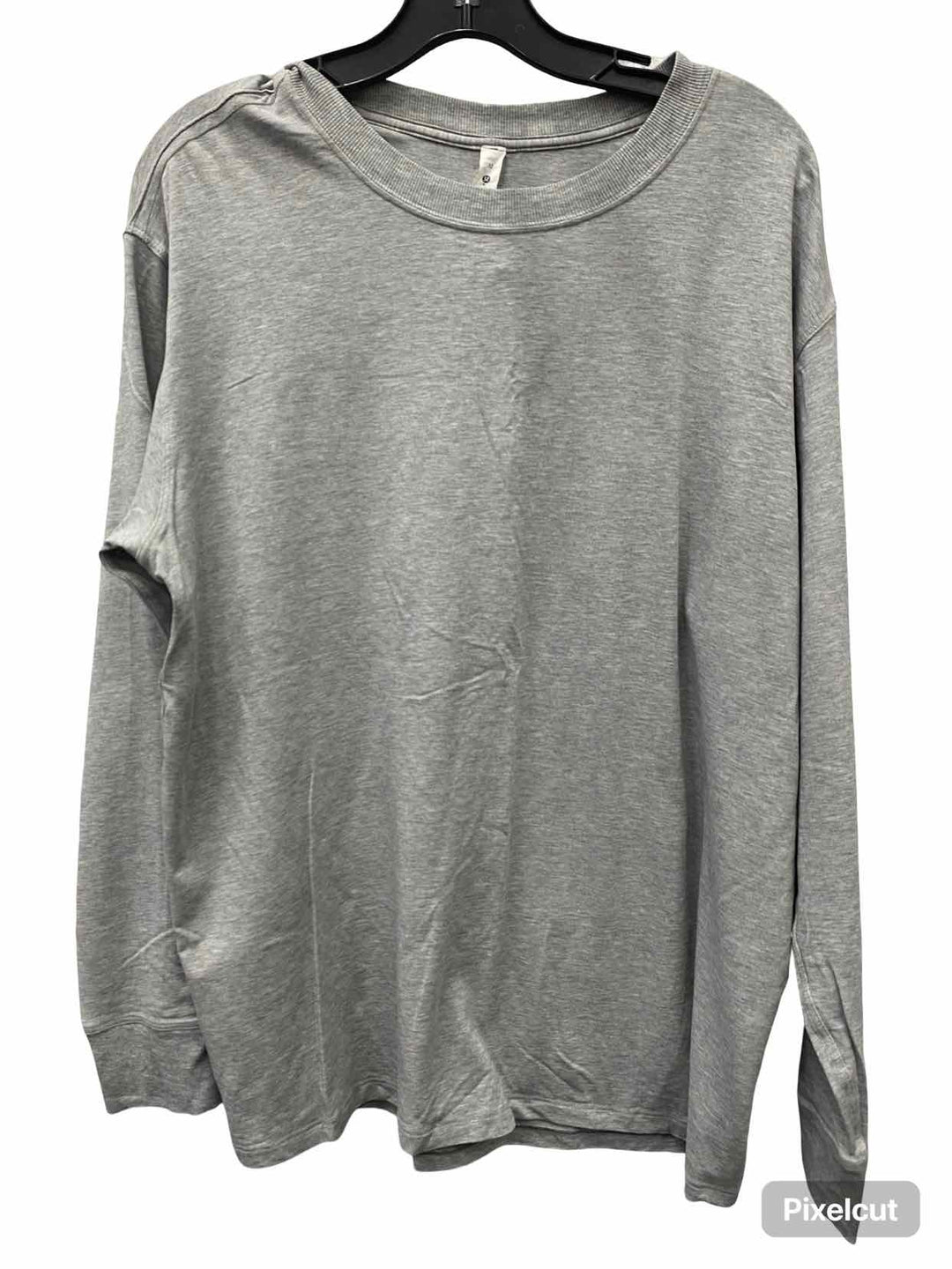 Lululemon Size 12 Grey Athletic Long Sleeve