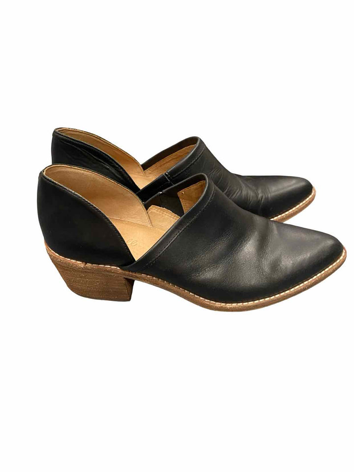 Madewell Shoe Size 9.5 Black Brown Leather The Brady Lowcut Boots(Ankle)