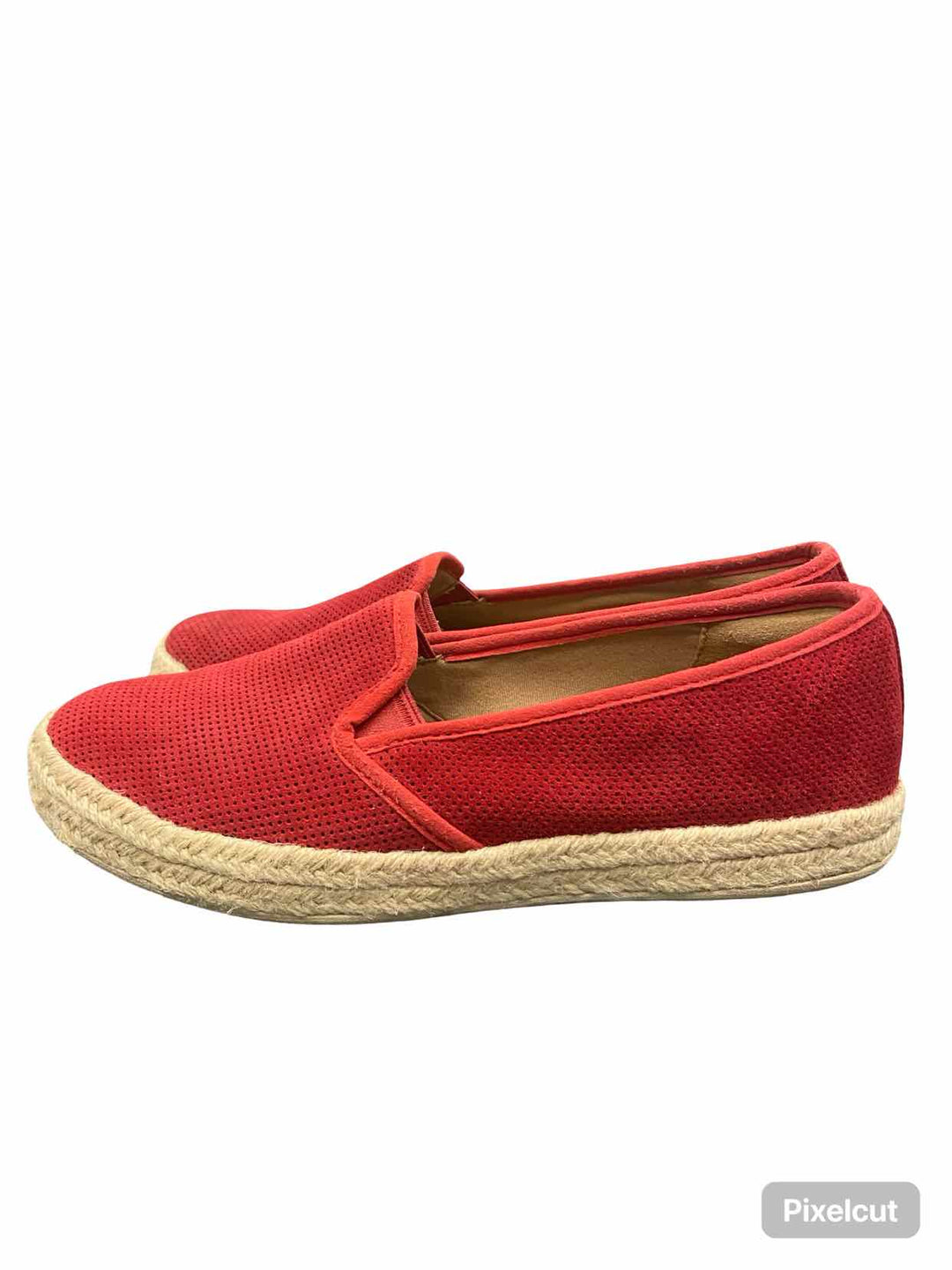 Clarks Shoe Size 8.5 Red Azella Theoni Loafers