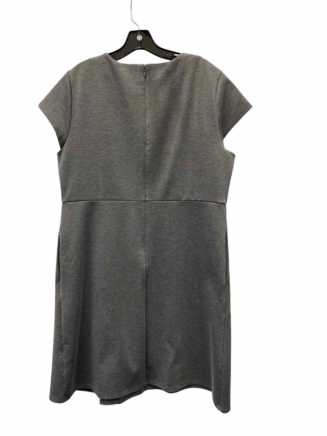 Lands End Size 16 Gray Dress