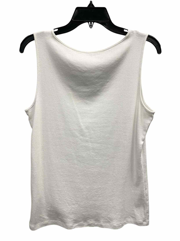 Jones New York Size M White Tank Top