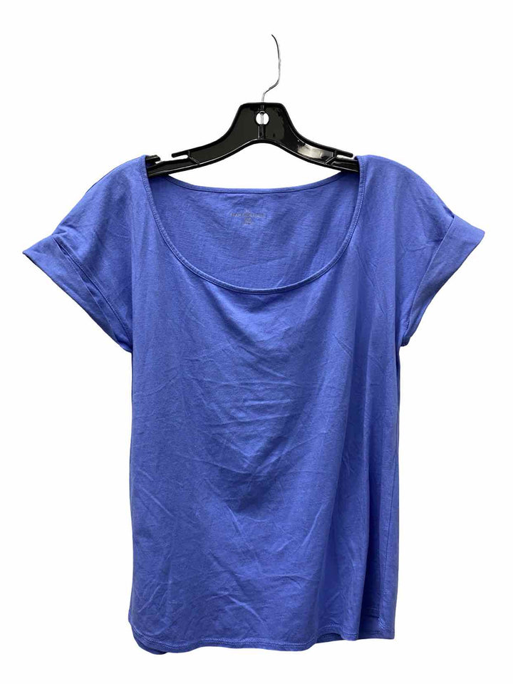 Bean Signature Size XS Blue Short Sleeve Shirts