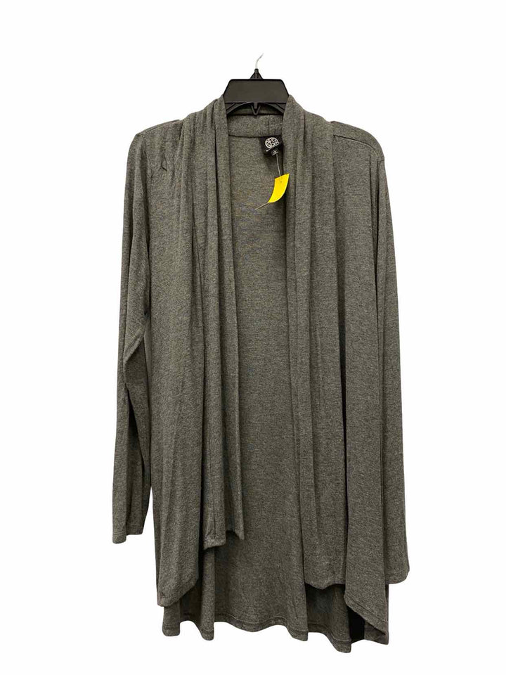 Bobeau Size L Grey Jacket
