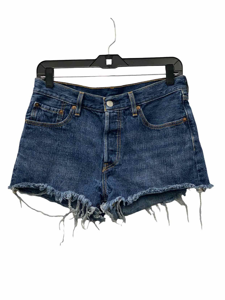 Levi's Size 28 Blue Denim Shorts