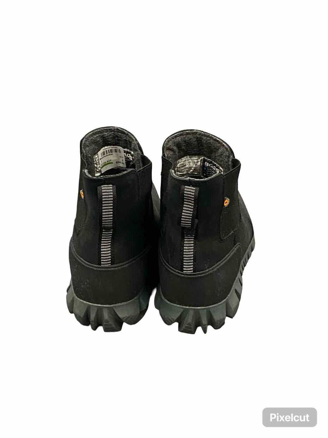 Bogs Shoe Size 7 Black waterproof Urban Leather Chelsea Boots(Ankle)