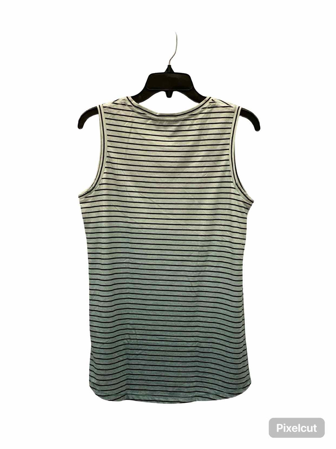 The North Face Size S Black Blue Stripe Tank Top