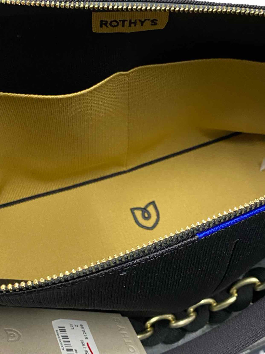 Rothy's Black W/3 Straps Purse