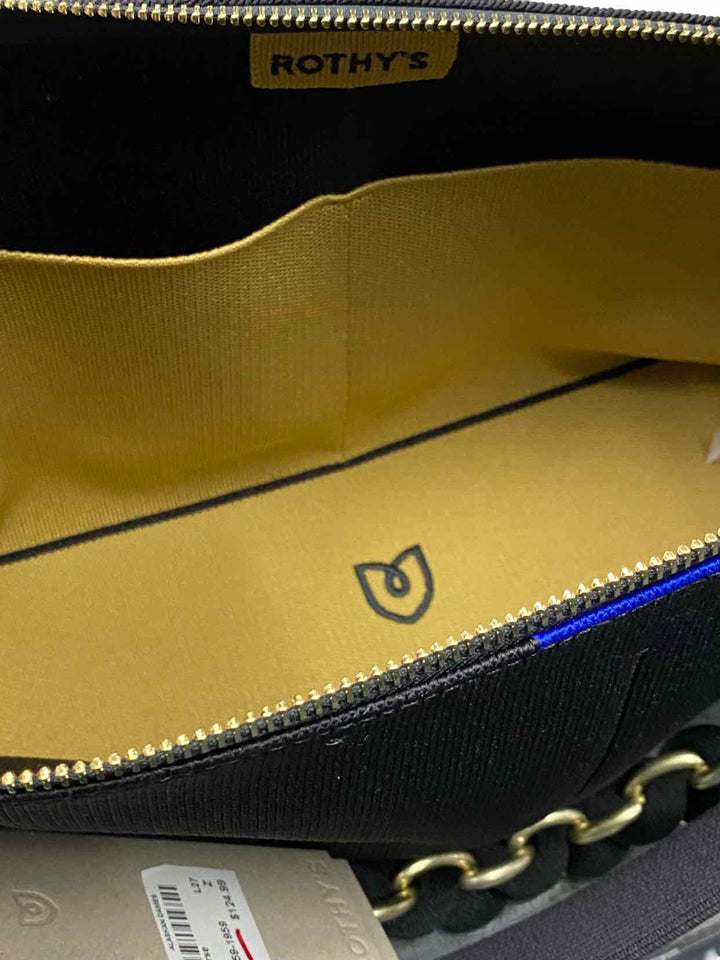 Rothy's Black W/3 Straps Purse