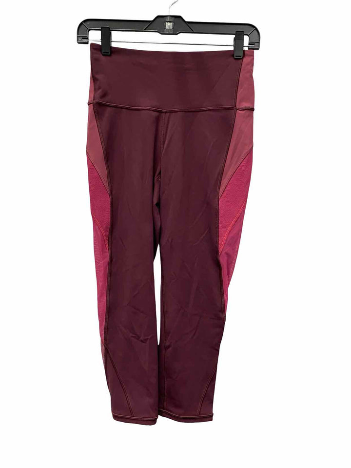 Lululemon Size 6 Burgundy Athletic Pants