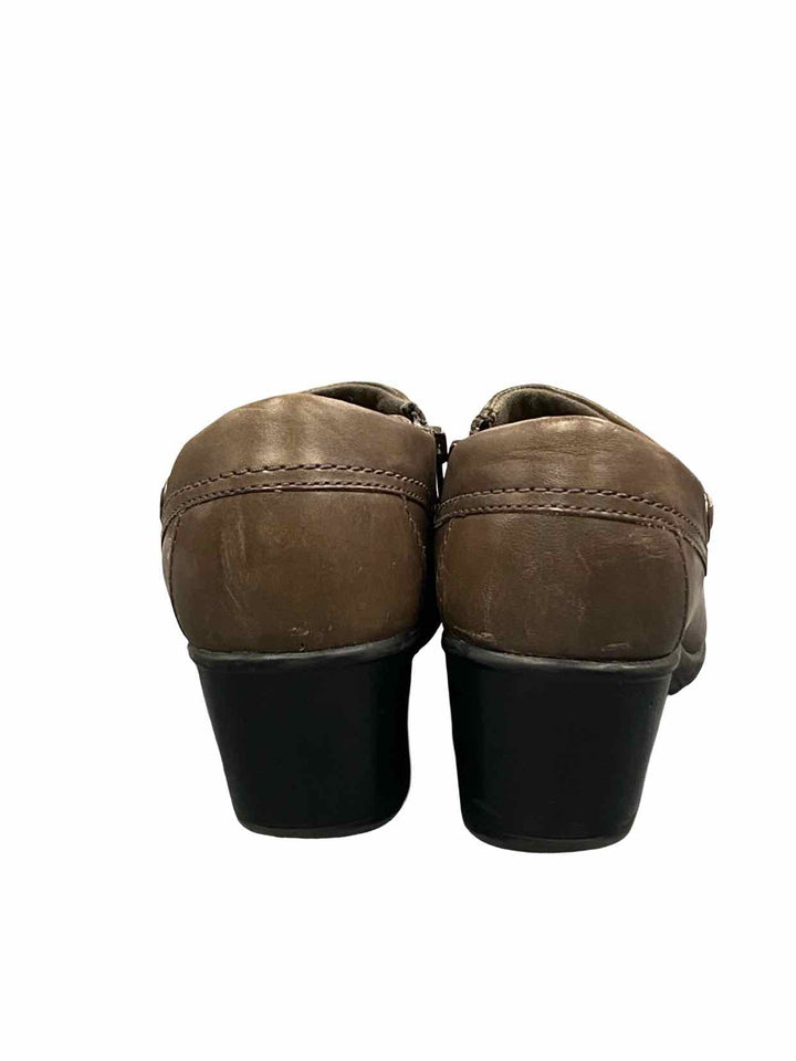 Clarks Shoe Size 8 Brown Leather Genette Danby Boots(Ankle)