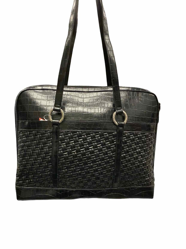 Coldwater Creek Black Laptop Purse