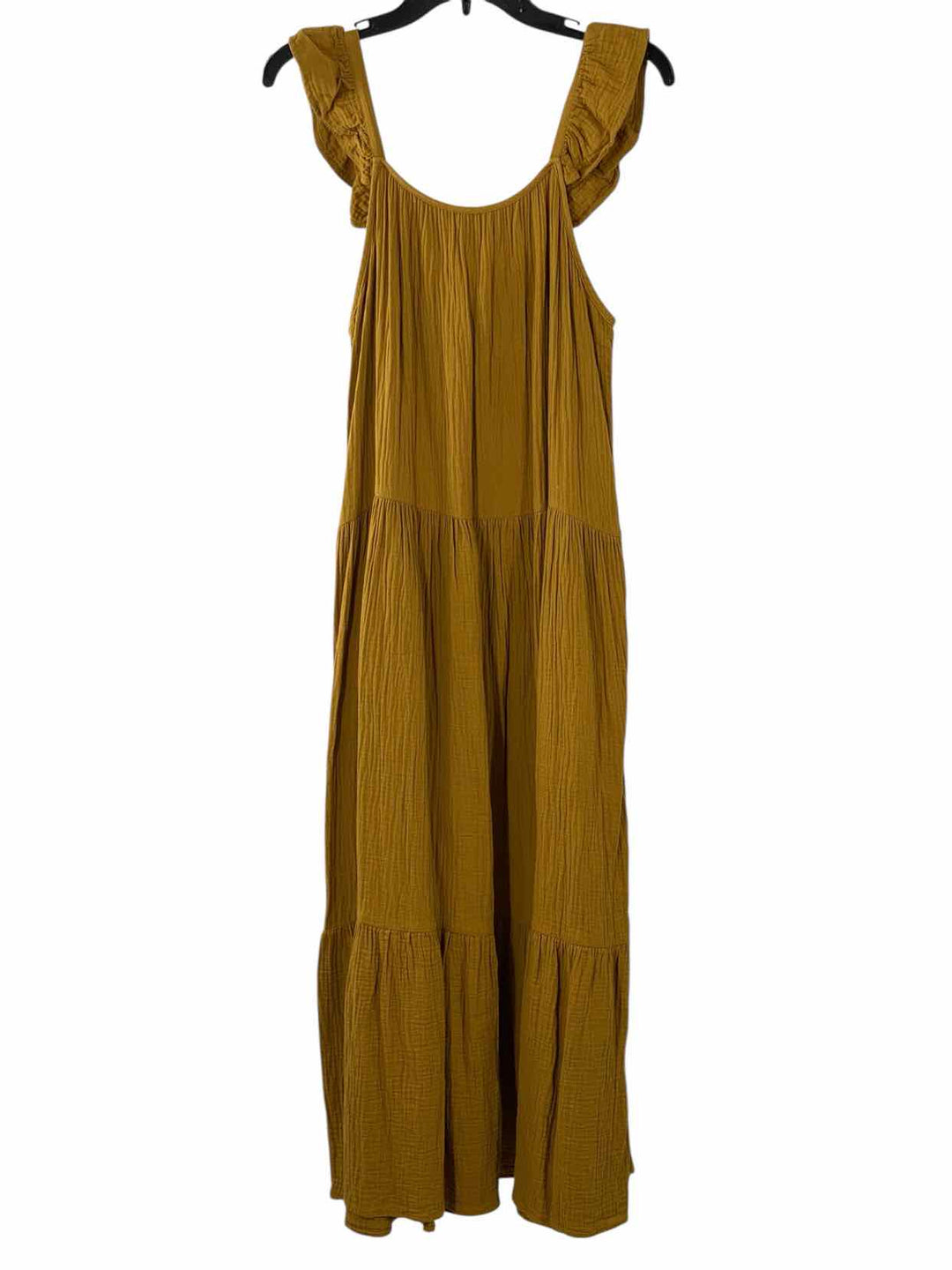 Rylee + Cru Size S Dark Mustard Dress