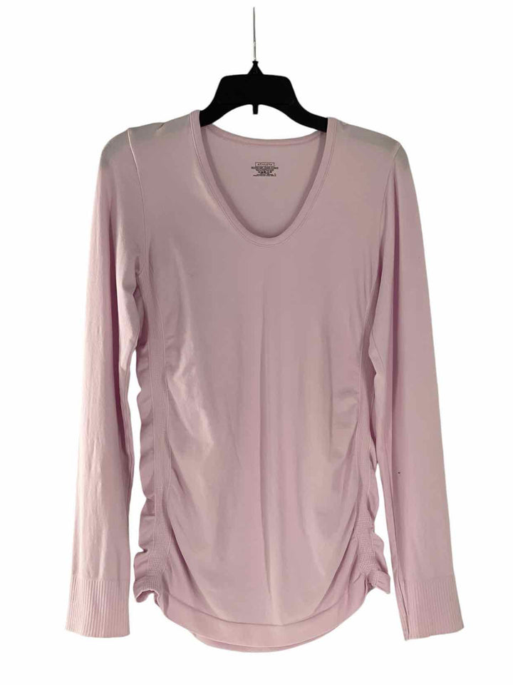 Athleta Size L Pink Athletic Long Sleeve