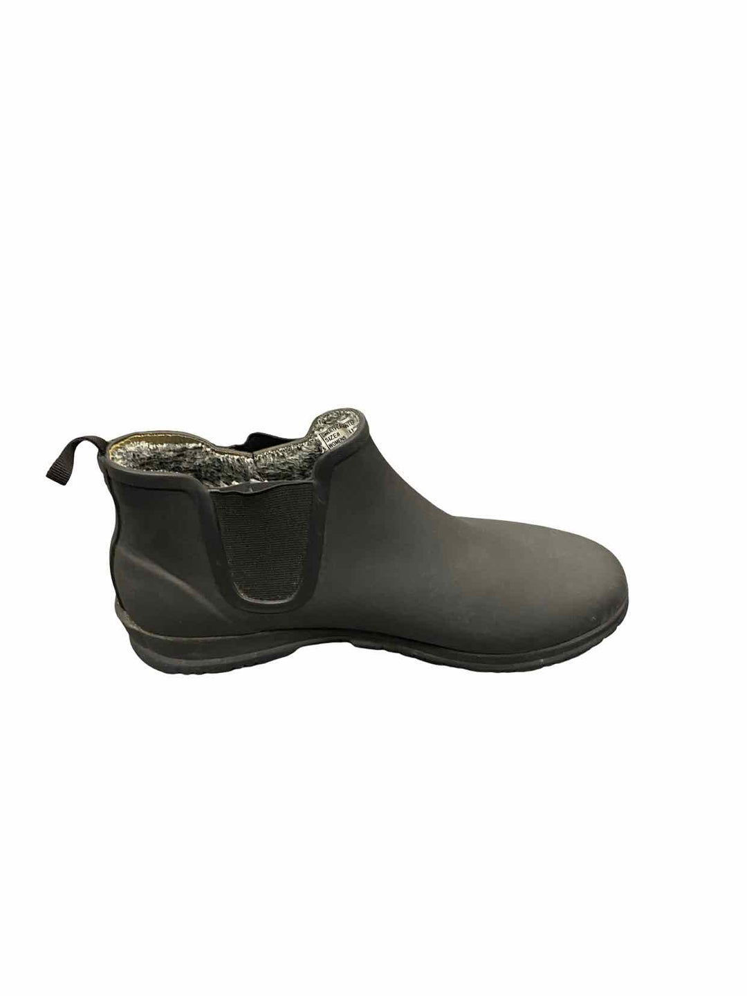 Bogs Shoe Size 10 Grey Rubber Sweetpea Chelsea Winter Boots(Ankle)