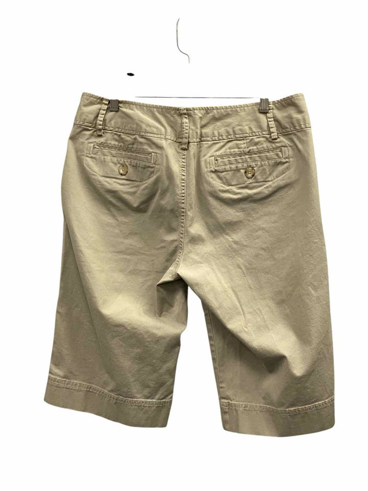 Eddie Bauer Size 12 Beige Shorts