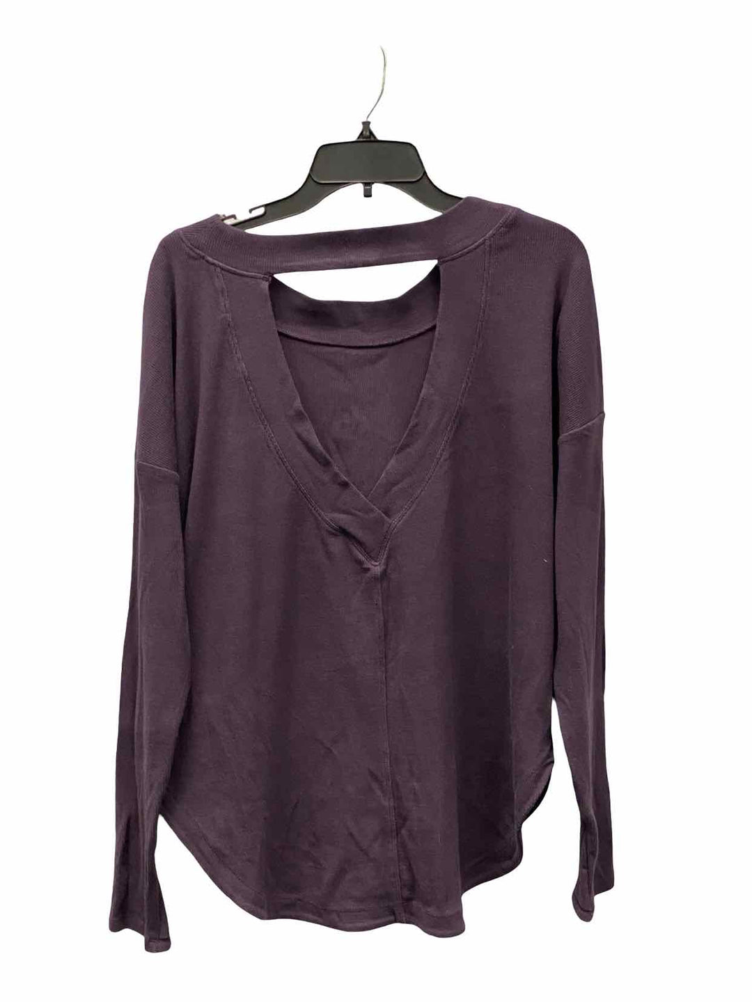 Athleta Size L Purple Long Sleeve Shirts