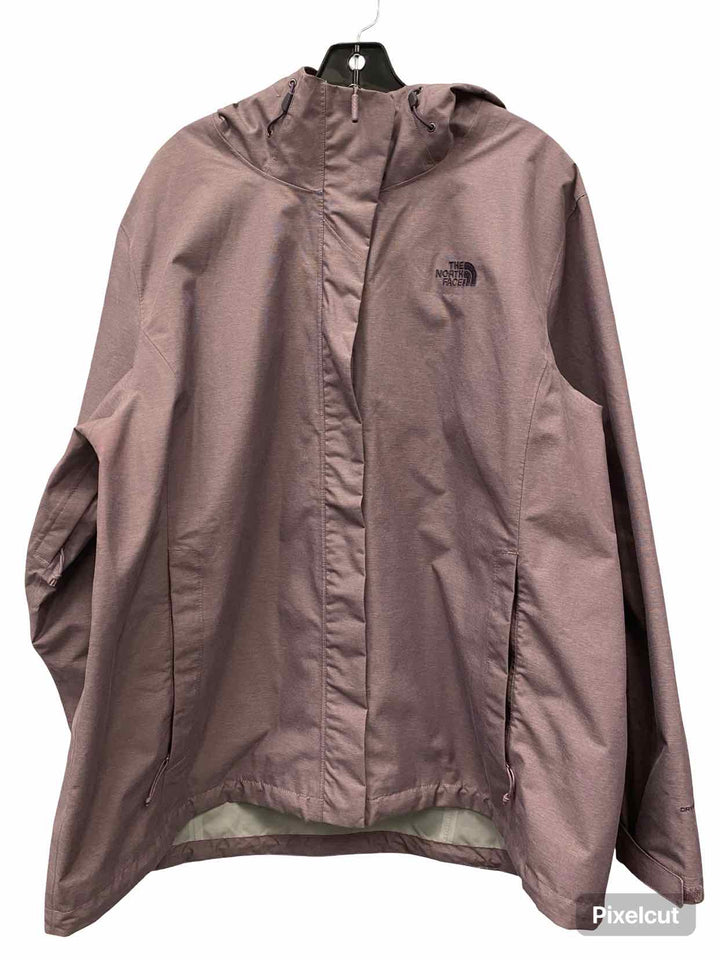 The North Face Size 3X Purple Jacket (Outdoor)
