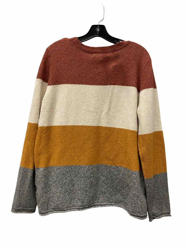 Pinque Size XXL Multi-Color Stripe Sweater
