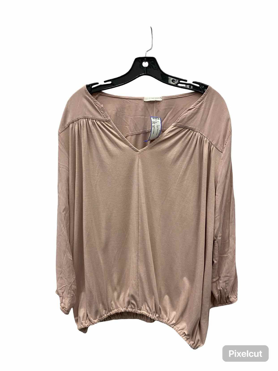 THYME & HONEY Size XL Pink Long Sleeve Shirts