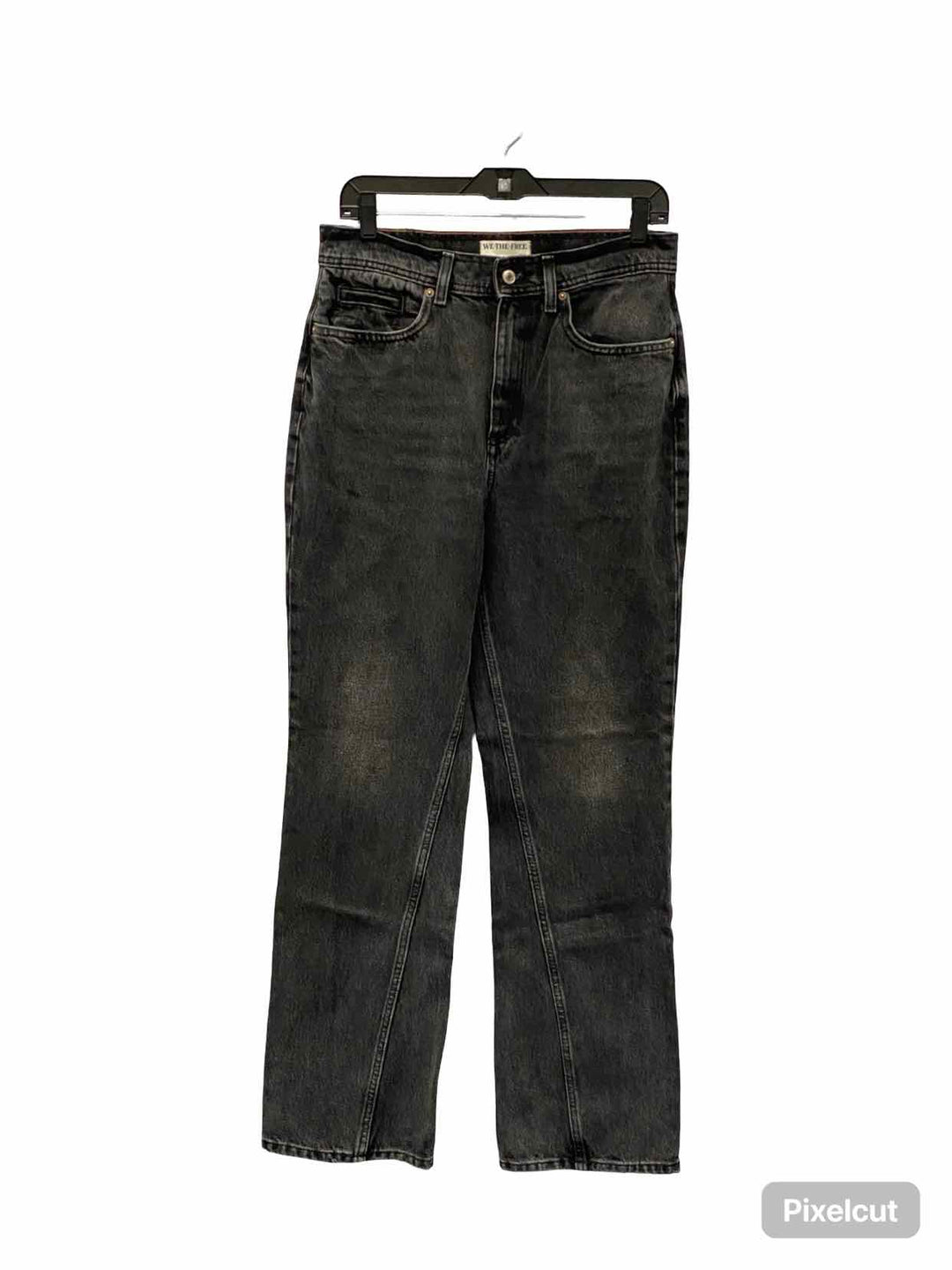 We the Free Size 30 Black 100% cotton Straight Jeans