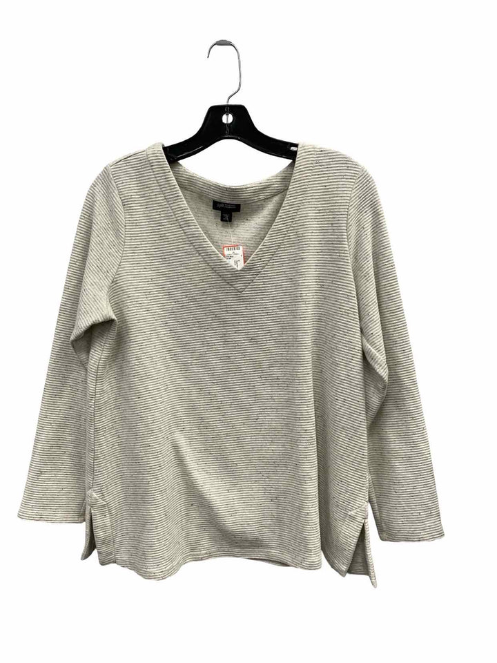 J Jill Size M White Sweater