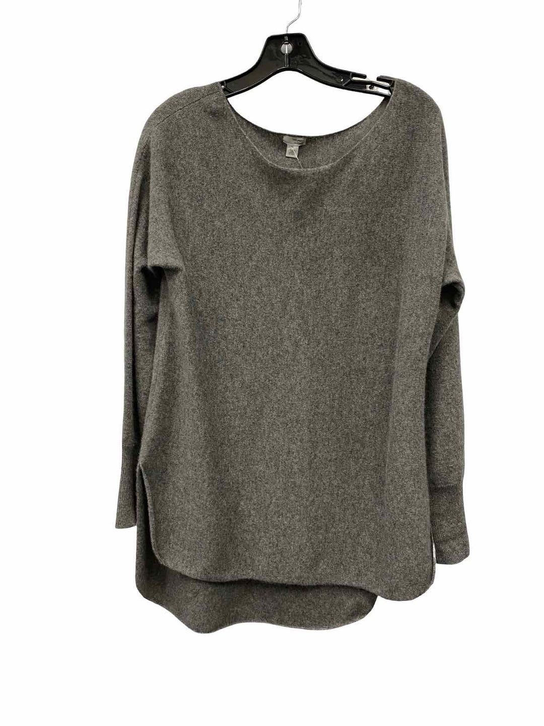 Halogen Size M Grey Cashmere Sweater