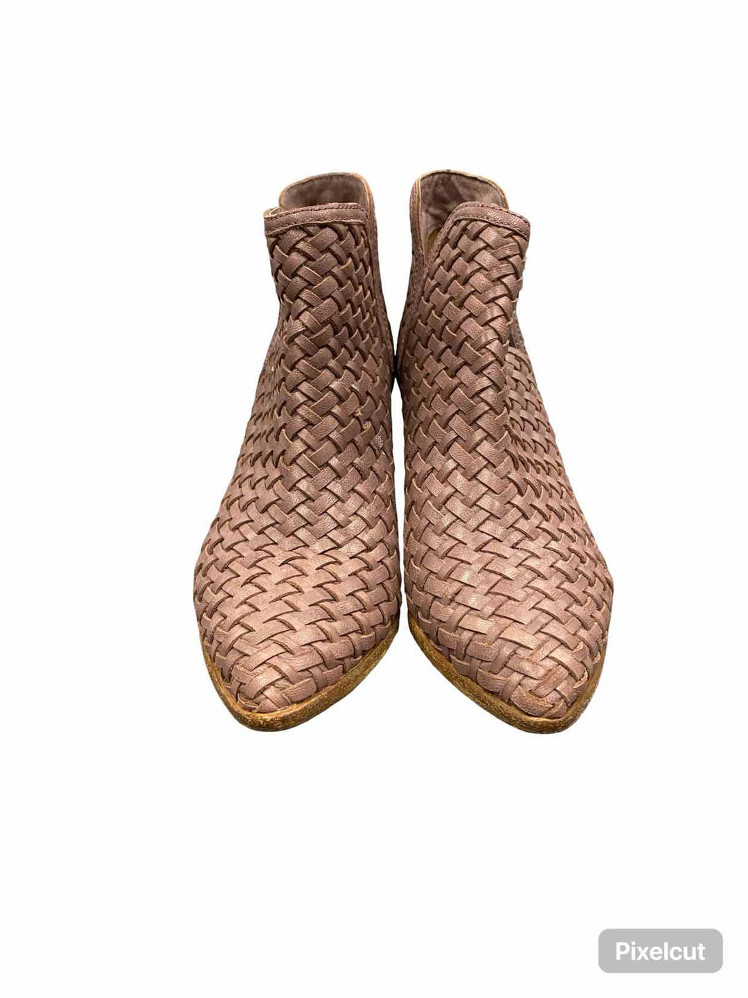 Frye Shoe Size 8.5 Pink Leather Boots(Ankle)