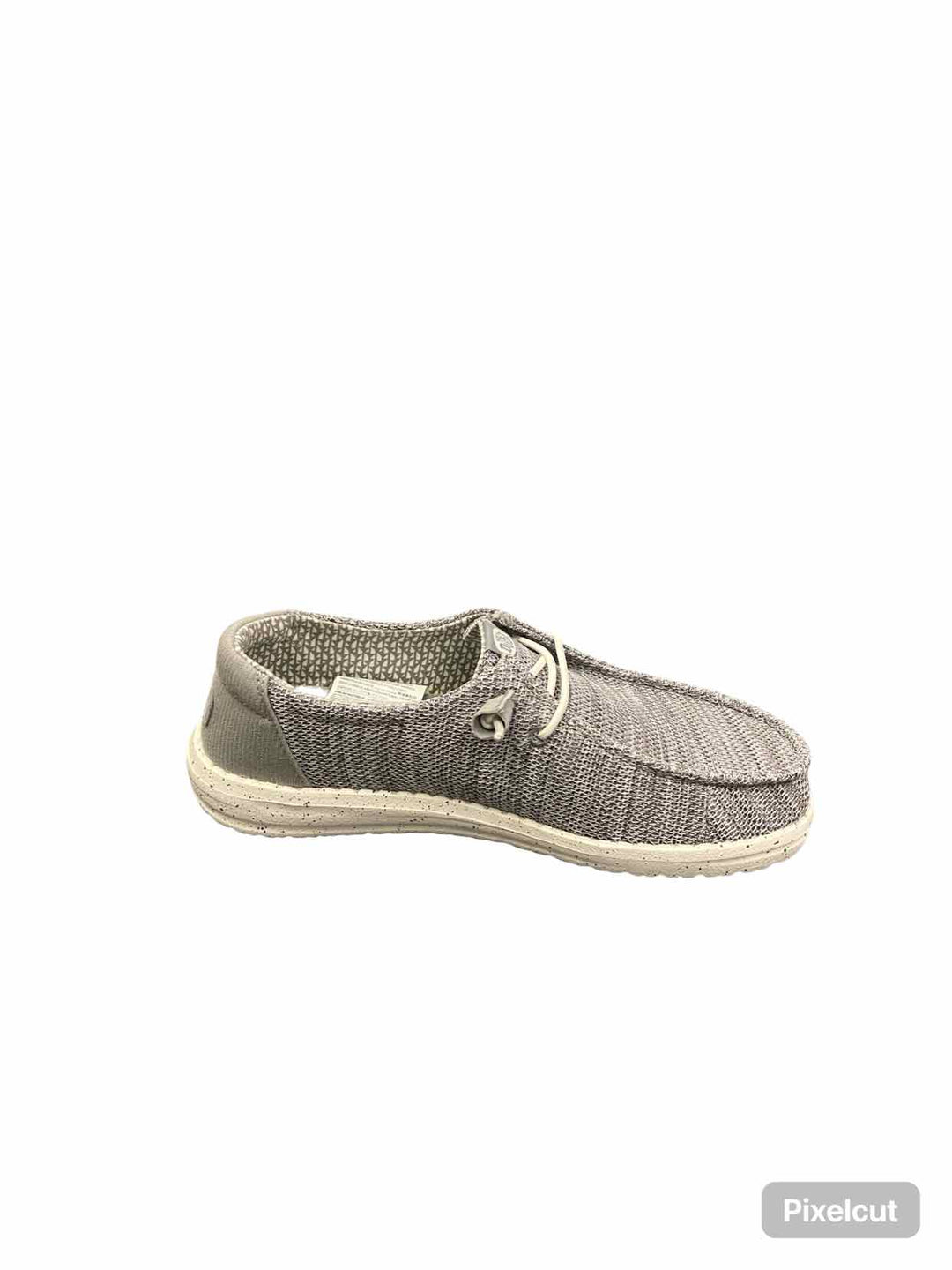 Hey Dude Shoe Size 7 Grey NWT Wendy Stretch Sox Flats