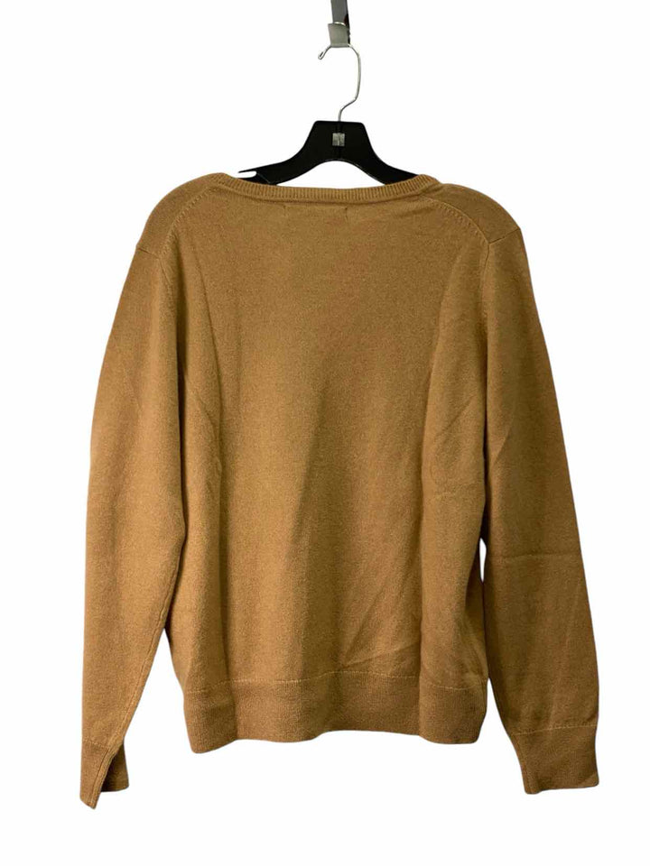 Quince Size L Beige Cashmere Sweater