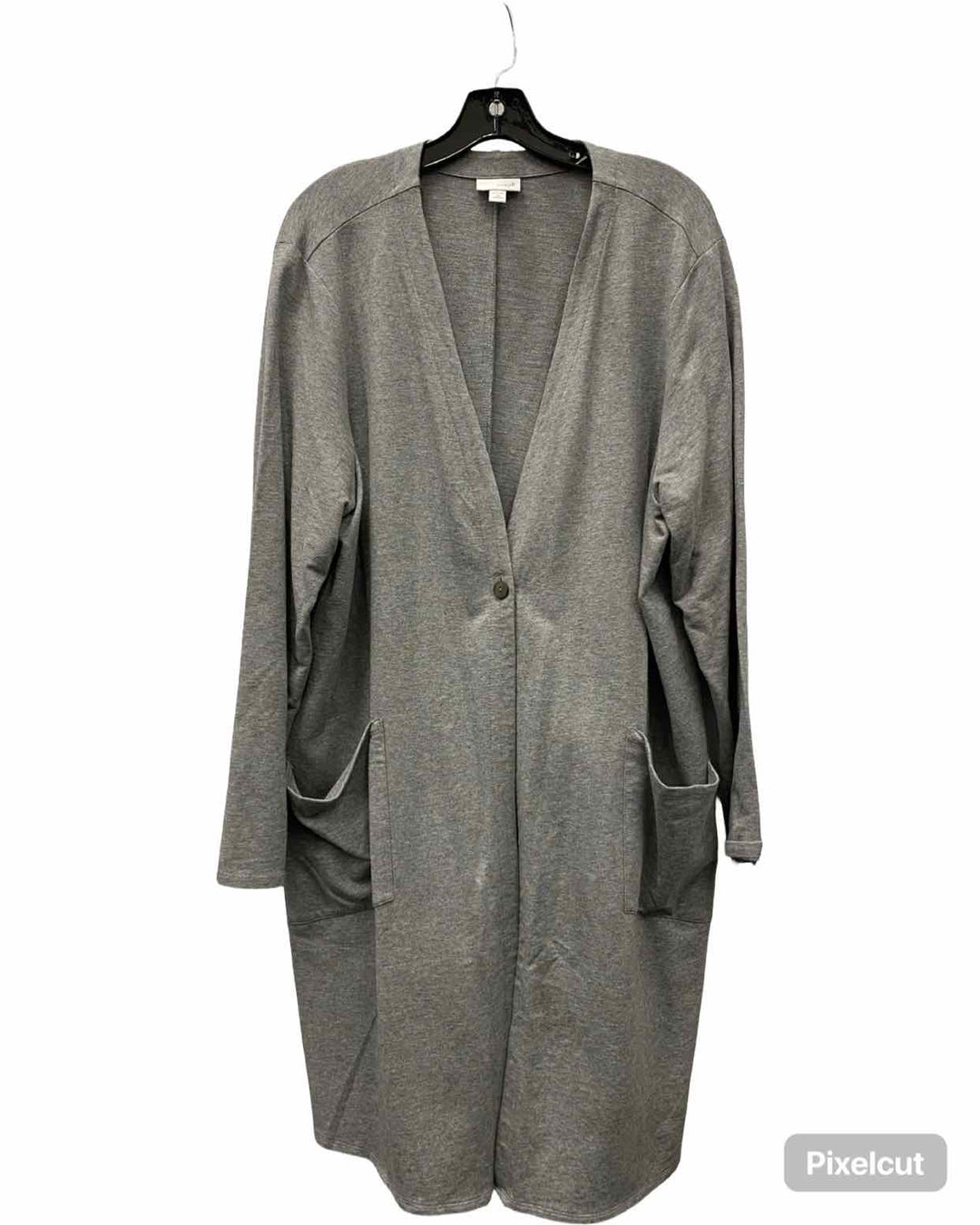 Eileen Fisher Size 2X Grey Jacket