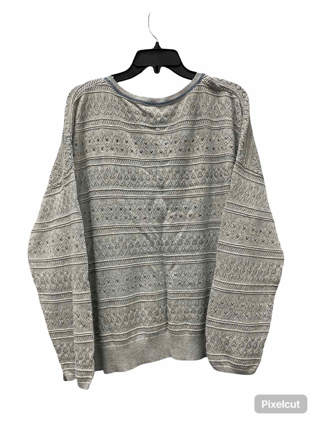 Sundance Size XXL Grey Blue Sweater