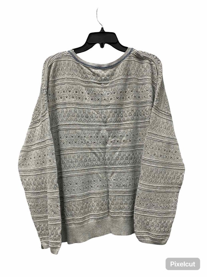 Sundance Size XXL Grey Blue Sweater