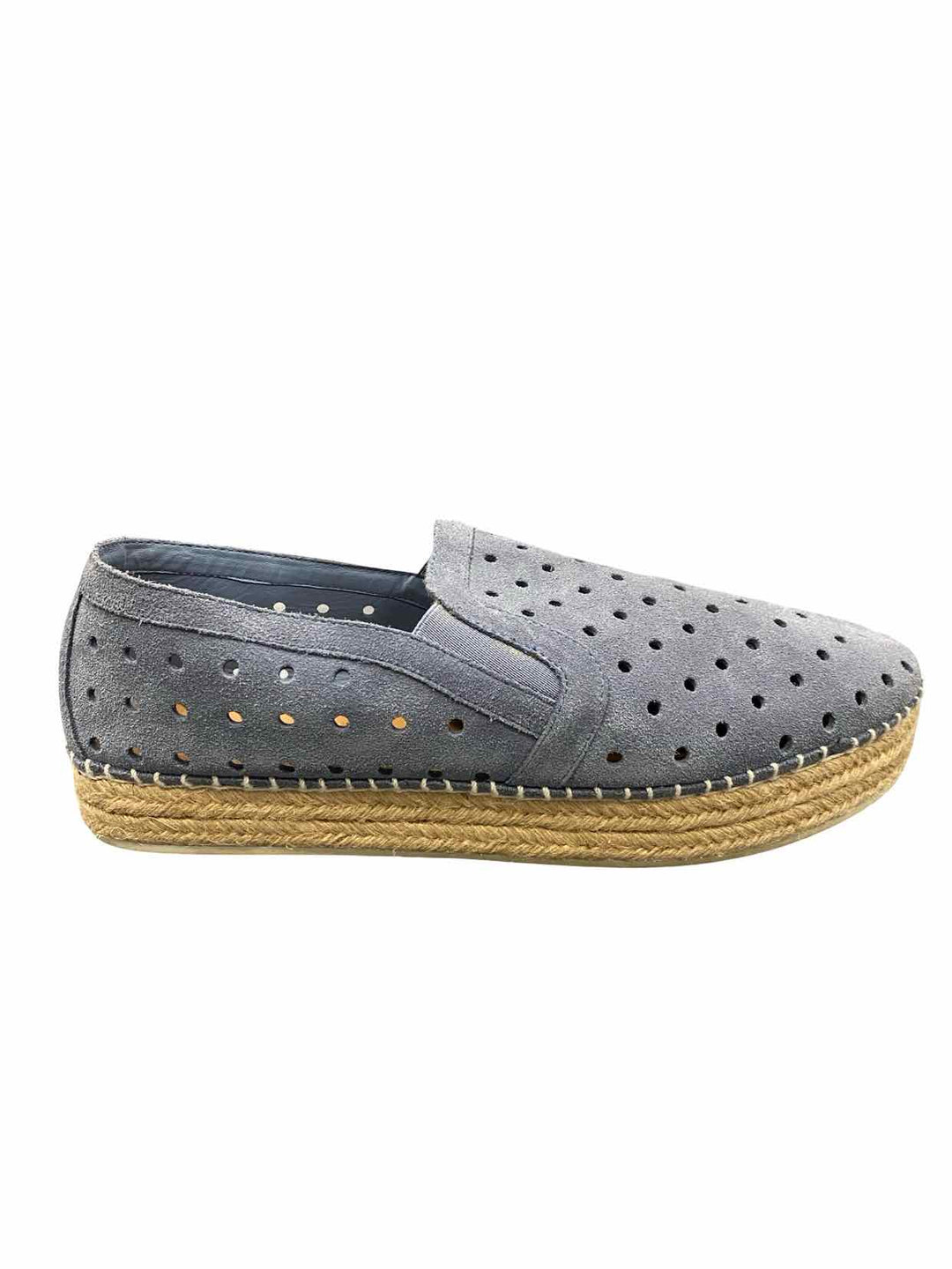 Steve Madden Shoe Size 11 Blue Leather Espradrille Flats