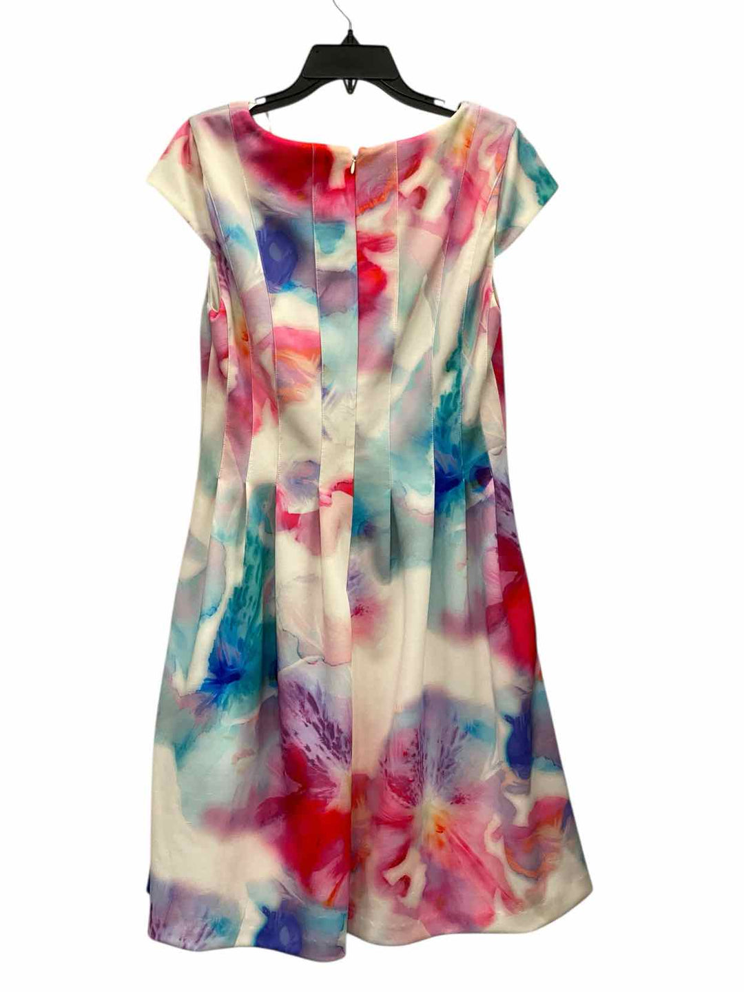 Calvin Klein Size 10 Multi-Color Dress