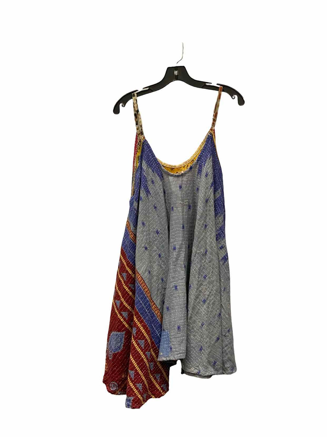 Kantha Bae Size Free Size Red/Blue Yellow Dress