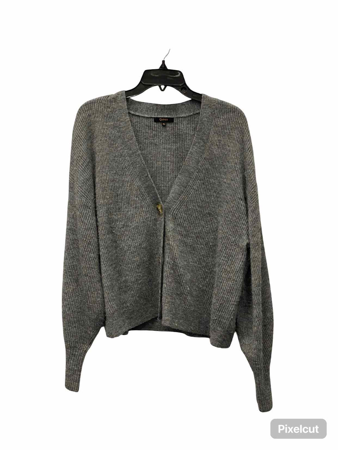 Quince Size XL Grey Wool Sweater
