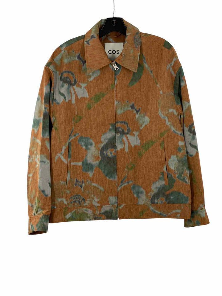 COS Size M Brown Green Print Jacket