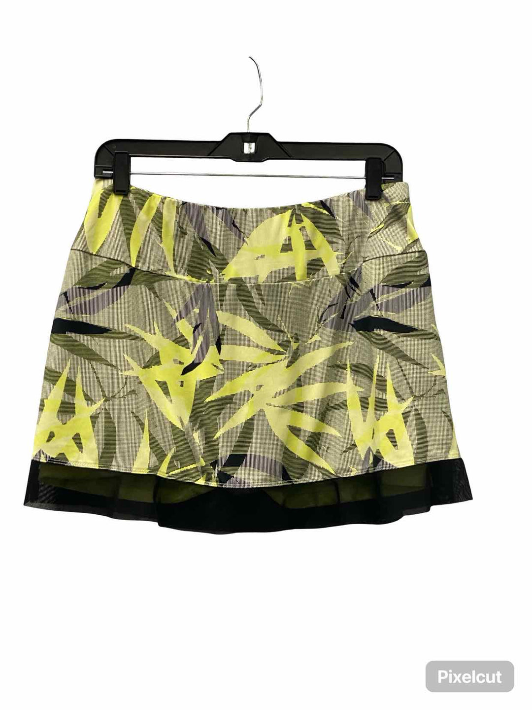 Tall Size L Yellow Black Athletic Shorts