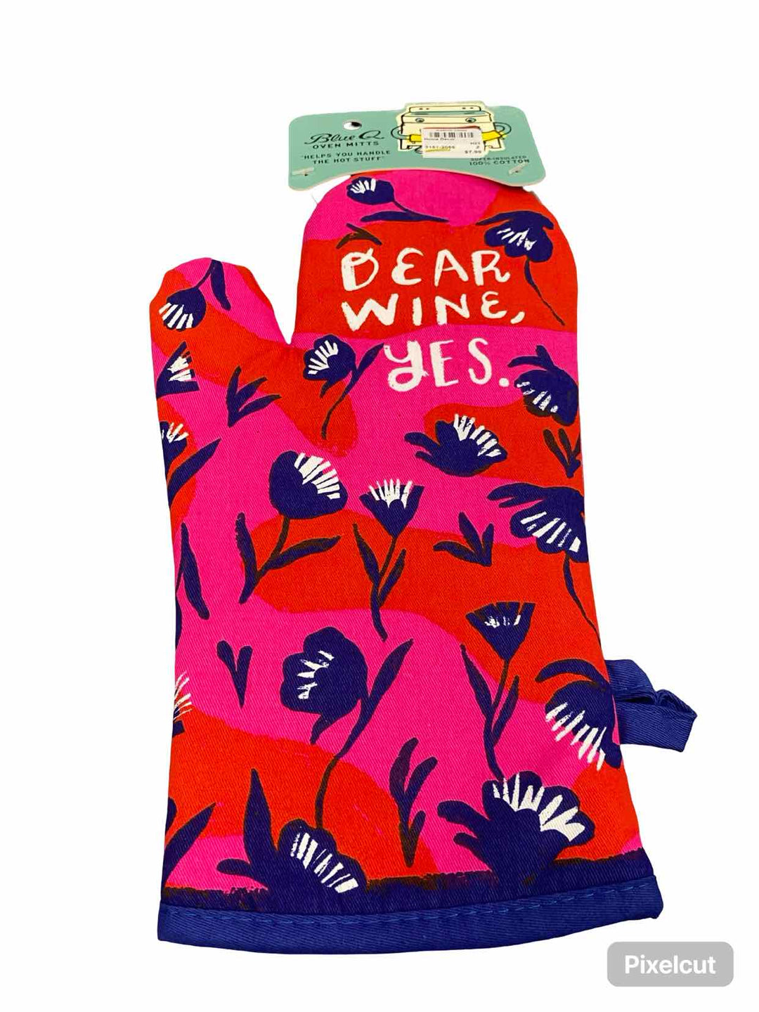 Blue Q Red Oven Mitt Home Decor