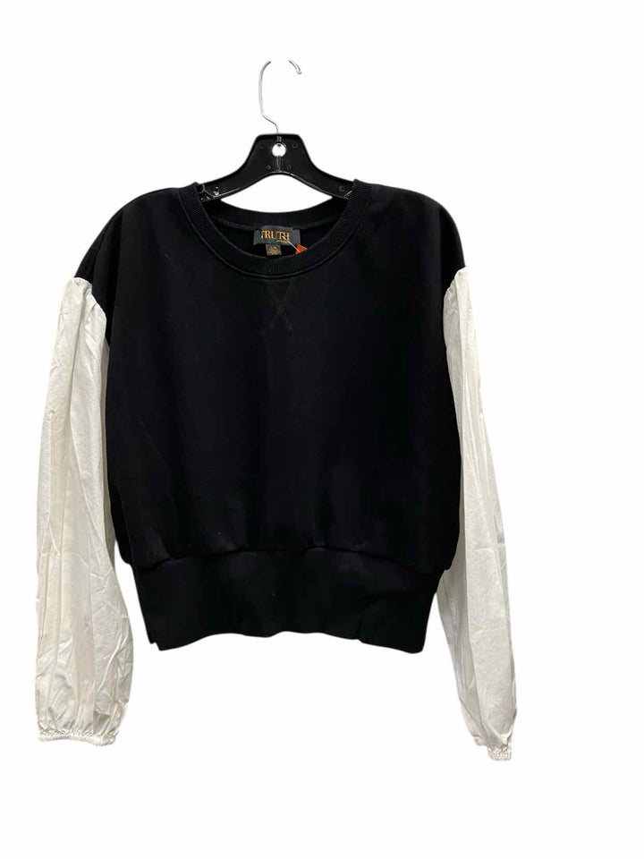 Truth by Republic Size L Black White Long Sleeve Shirts