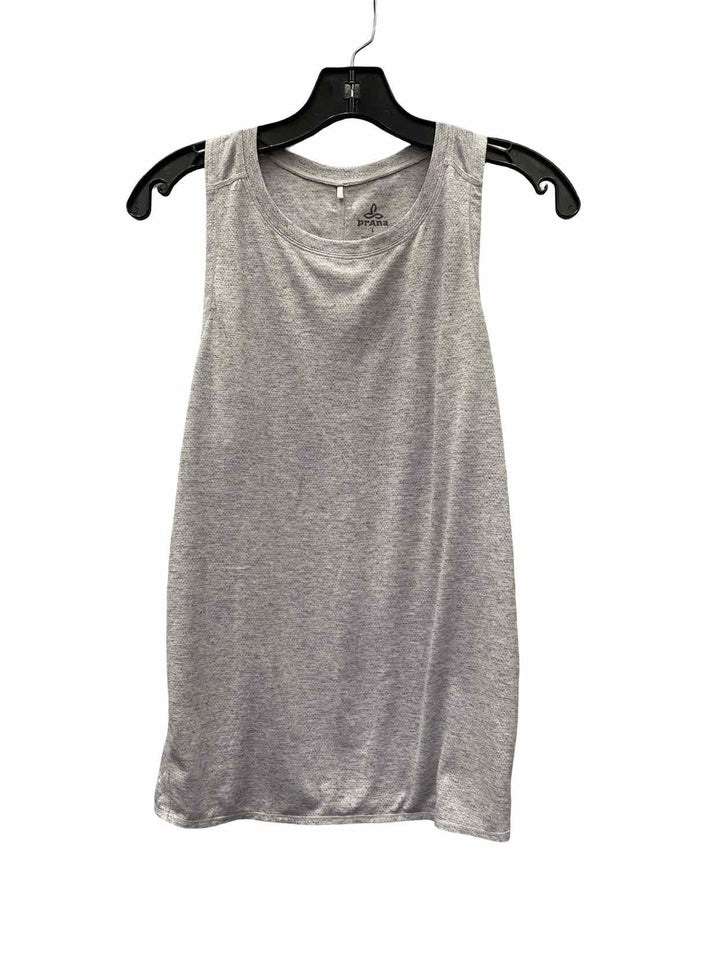PrAna Size L Grey Athletic Tank Top