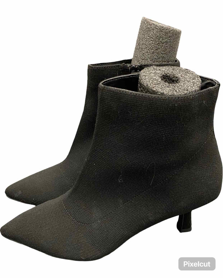 Anne Klein Shoe Size 9 Black Federica Pointed Toe Boots(Ankle)