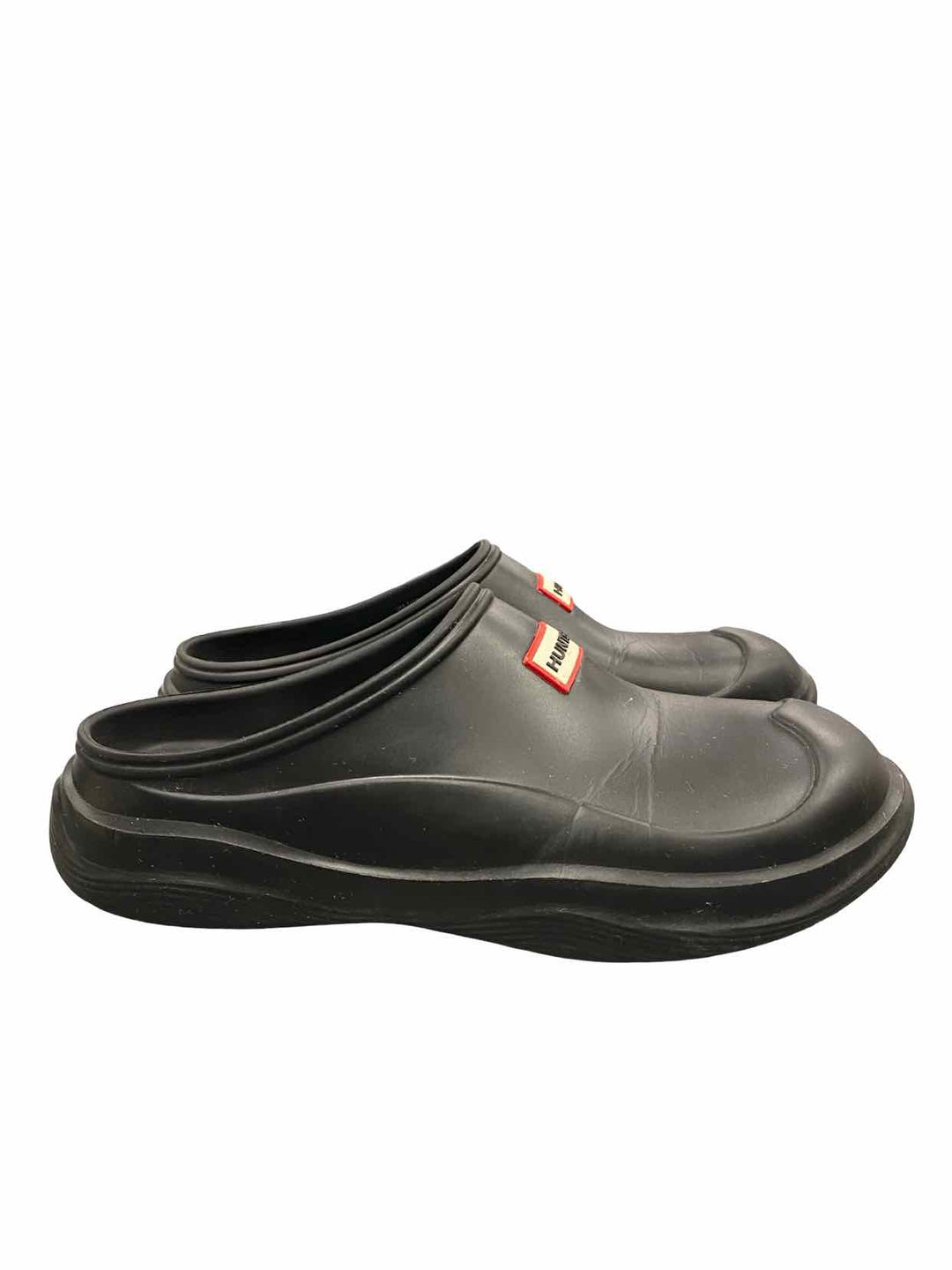 Hunter Shoe Size 39 Black Elana Clogs