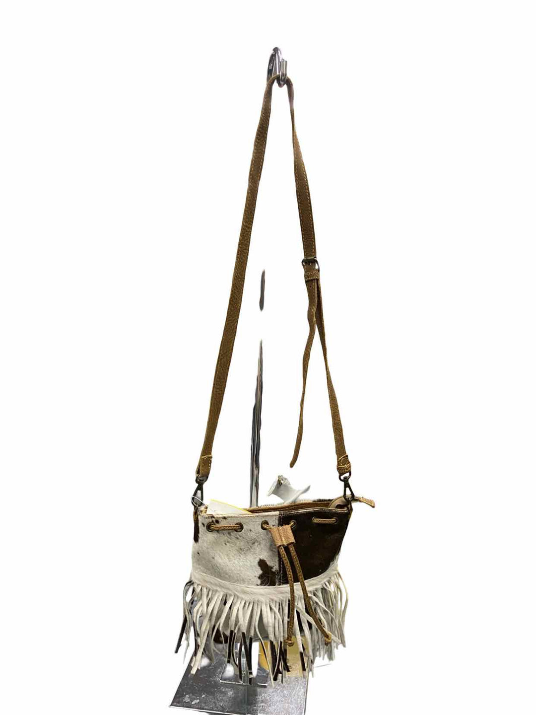 Myra Bag White Fringe Purse
