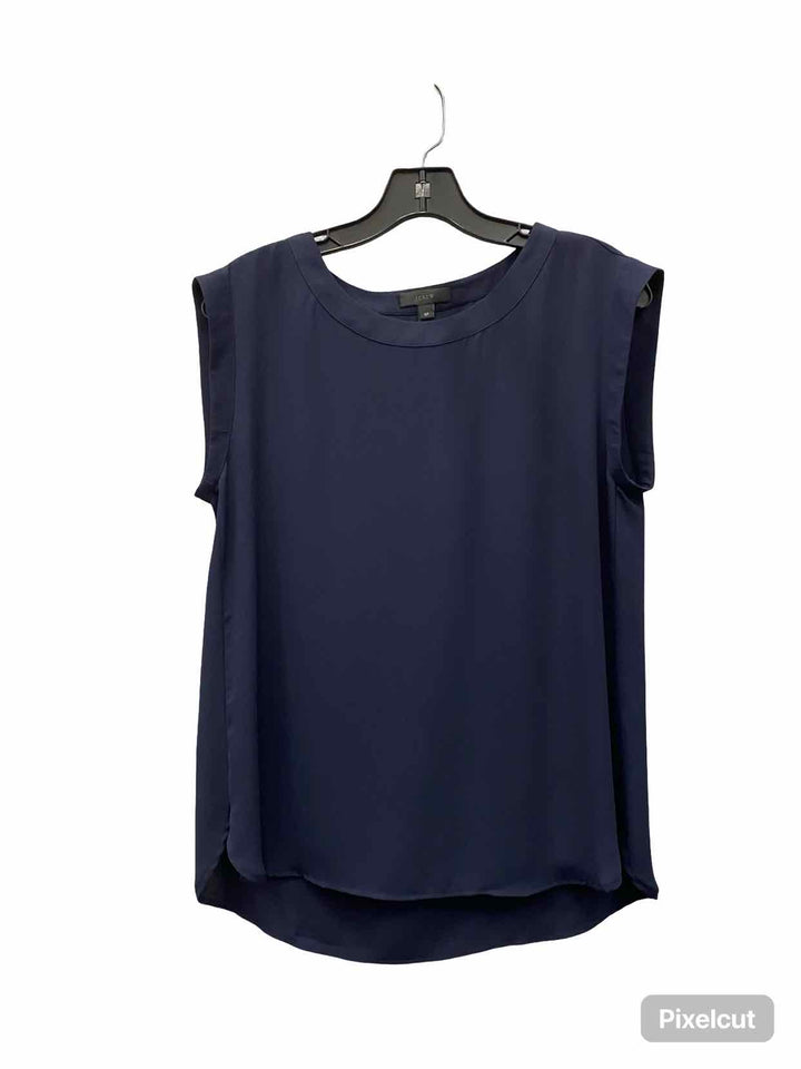 J Crew Size 8P Blue Tank Top